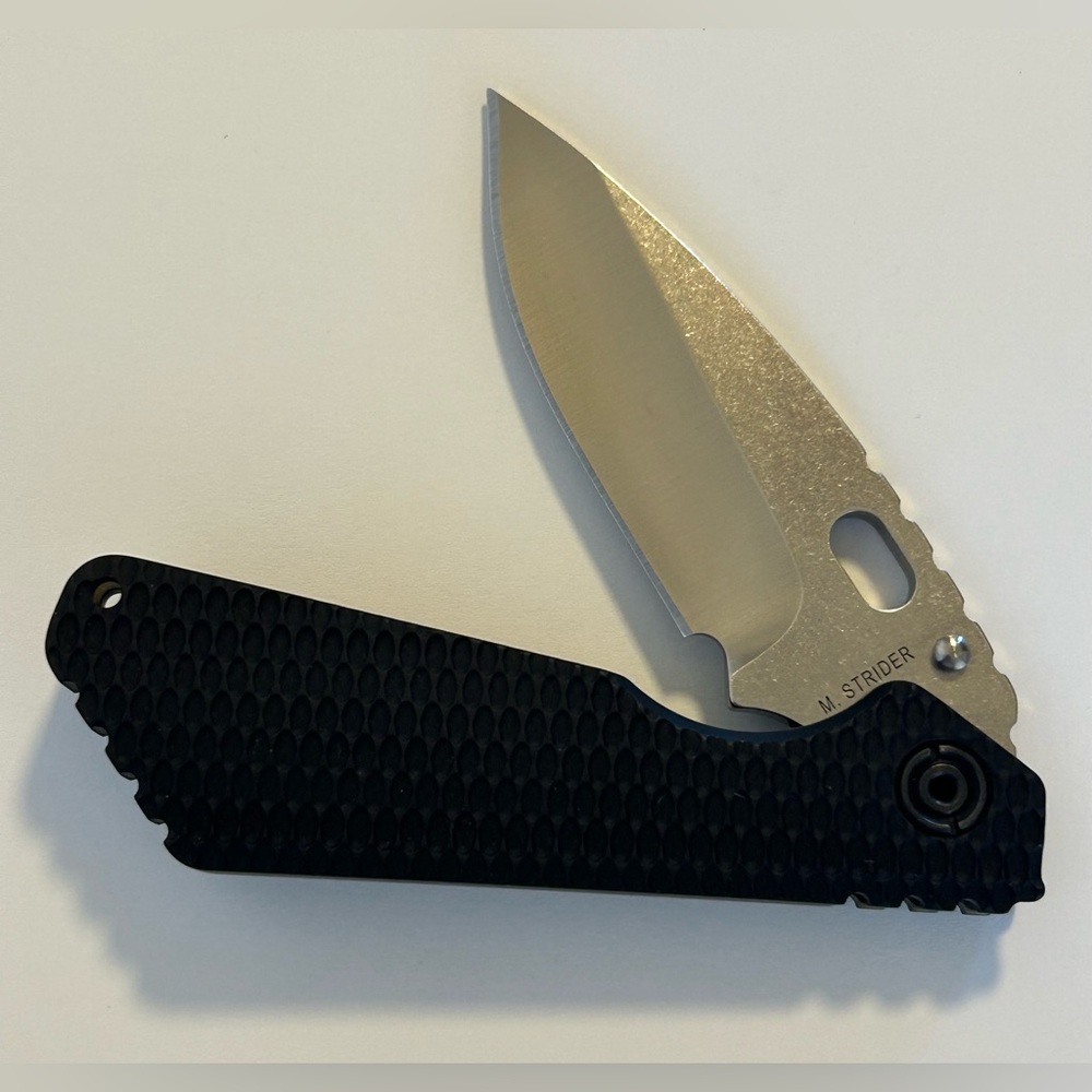 Mick Strider - Strider Knives XL SnG - Gunner Grip Spear /Drop Point RWL-34 USA